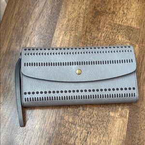 Gray Women's Clutch Wallet